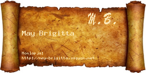 May Brigitta névjegykártya